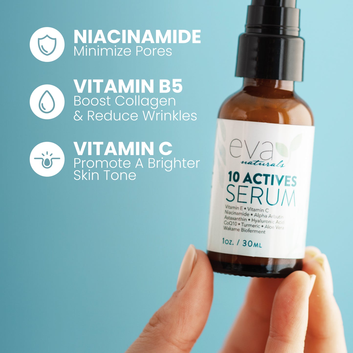 Anti Aging 10 Actives Serum - 1 oz