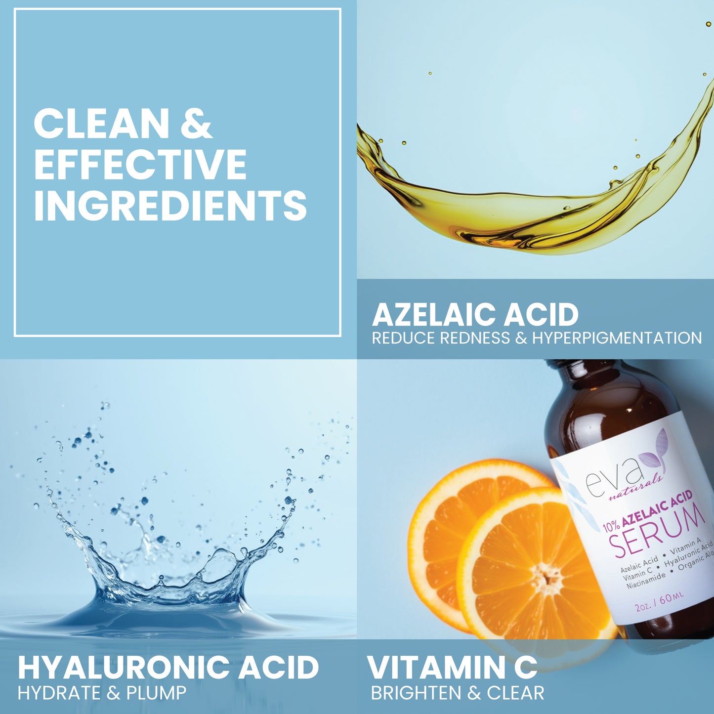 Azelaic Acid 10% Facial Serum - 2 oz