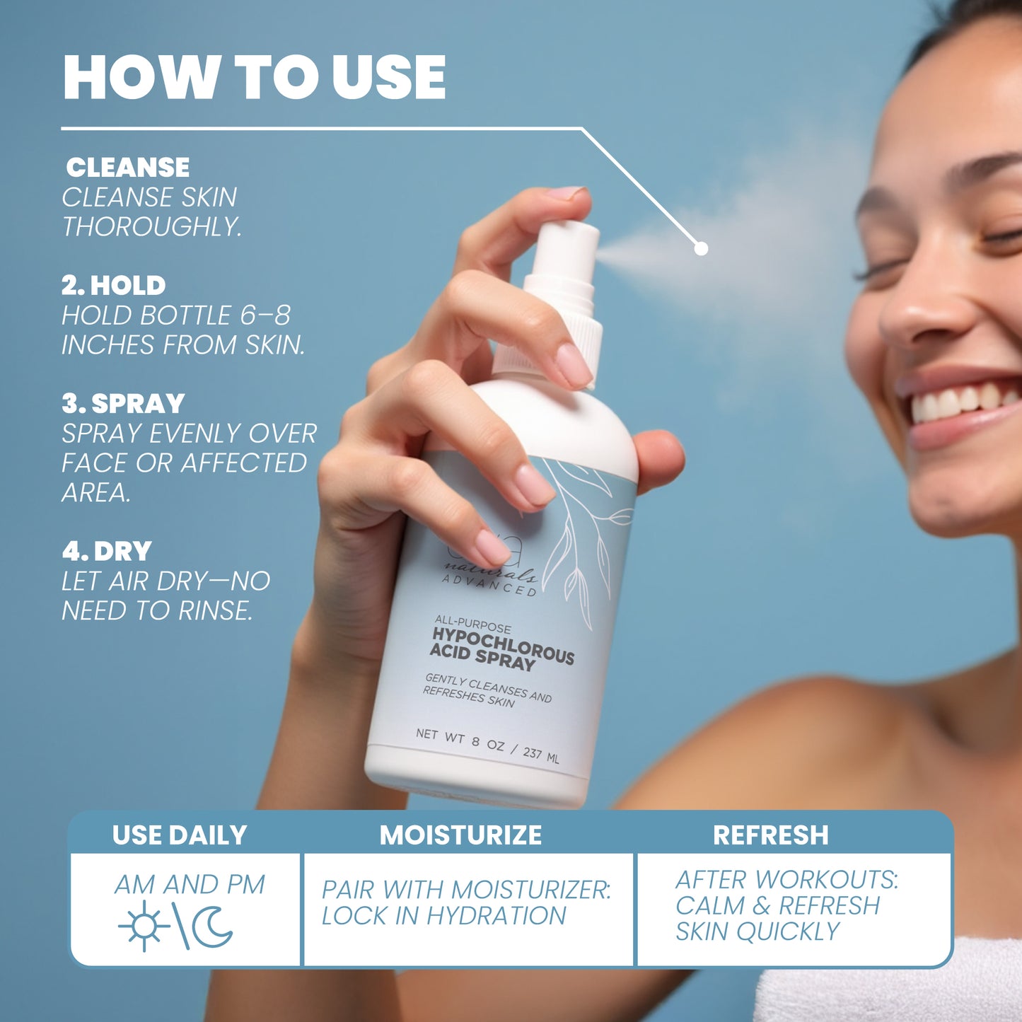 Hypochlorous Acid Spray