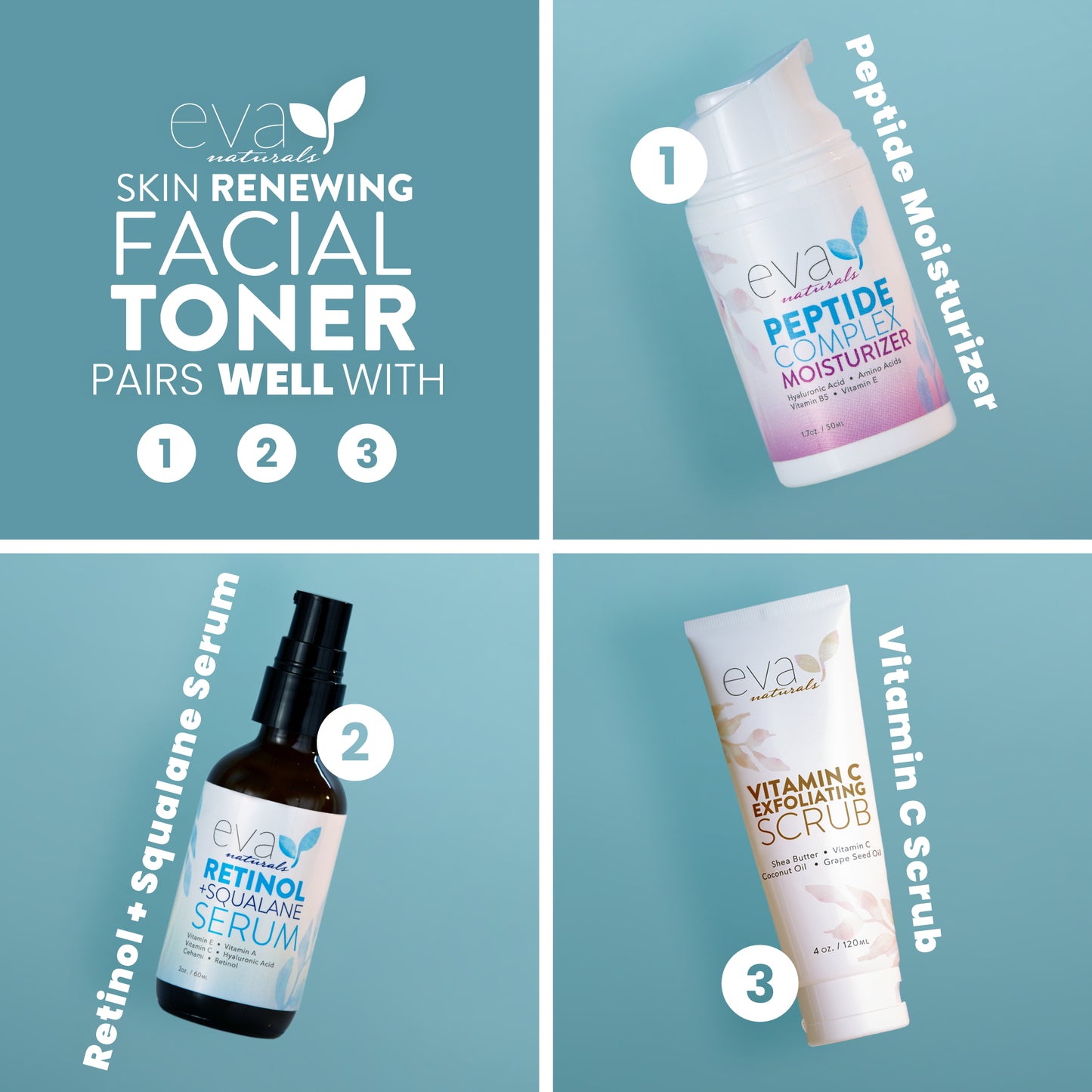 Skin Renewing Facial Toner - 4 oz