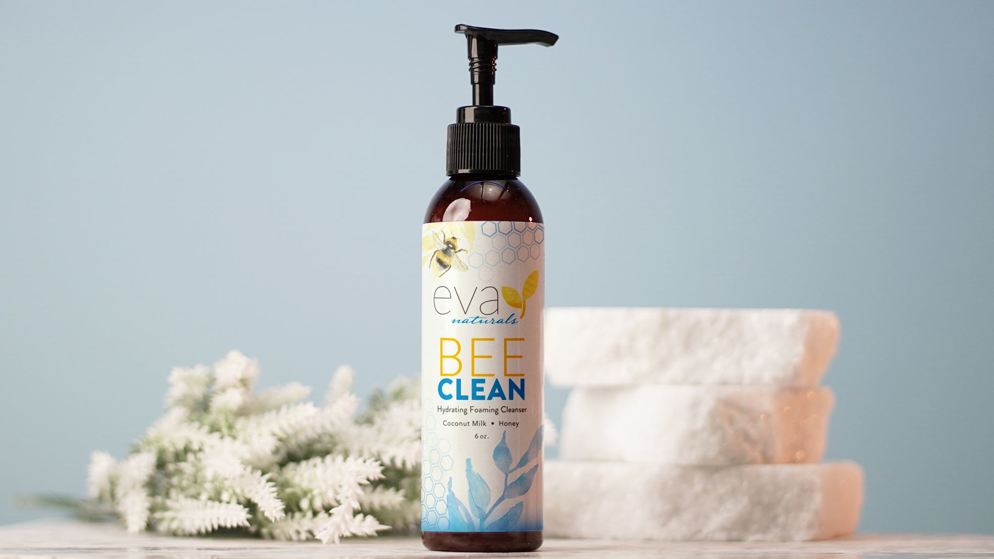 A Deeply Moisturizing Daily Face Wash - Be Clean With Bee Clean Foaming Cleanser