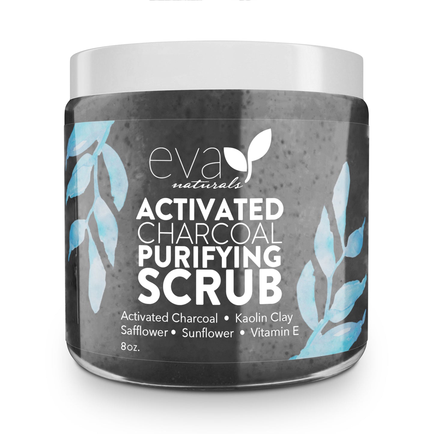Activated Purifying Charcoal Scrub - 8 oz