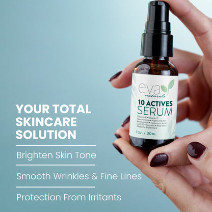 Anti Aging 10 Actives Serum - 1 oz