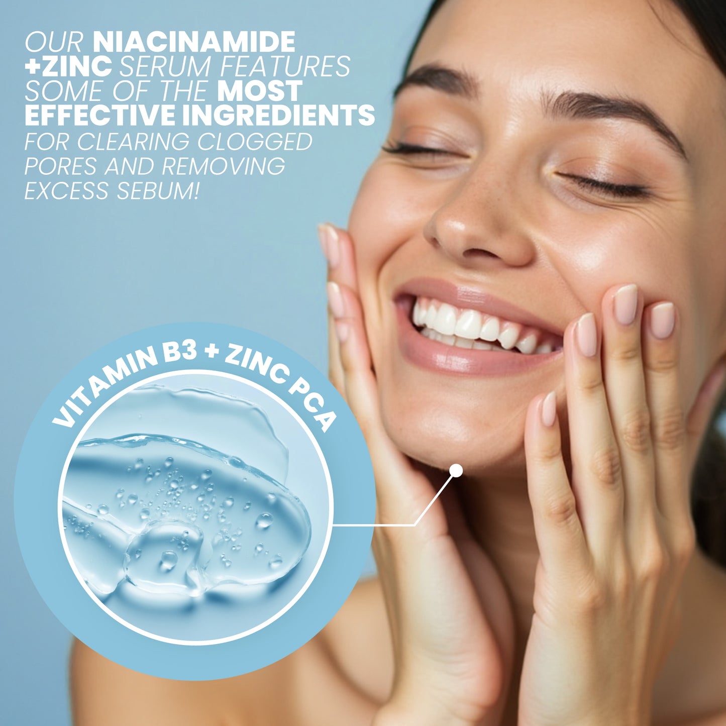 Niacinamide 12% + Zinc 2% Serum - 2oz
