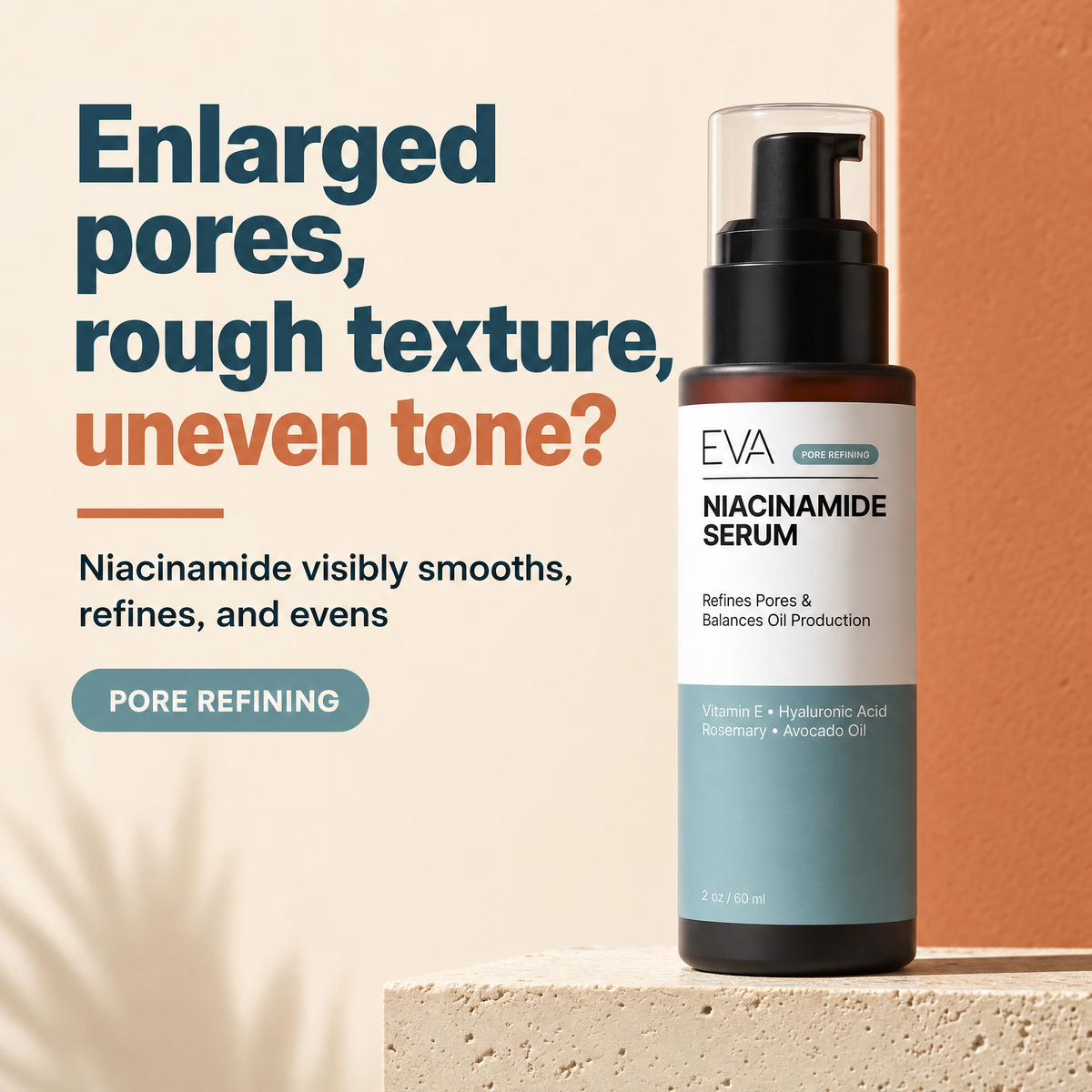 Niacinamide Vitamin B3 Serum - 2 oz