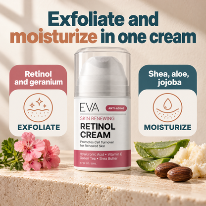 Retinol Cream Moisturizer - 1.7 oz