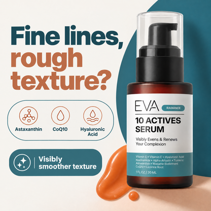Anti Aging 10 Actives Serum - 1 oz