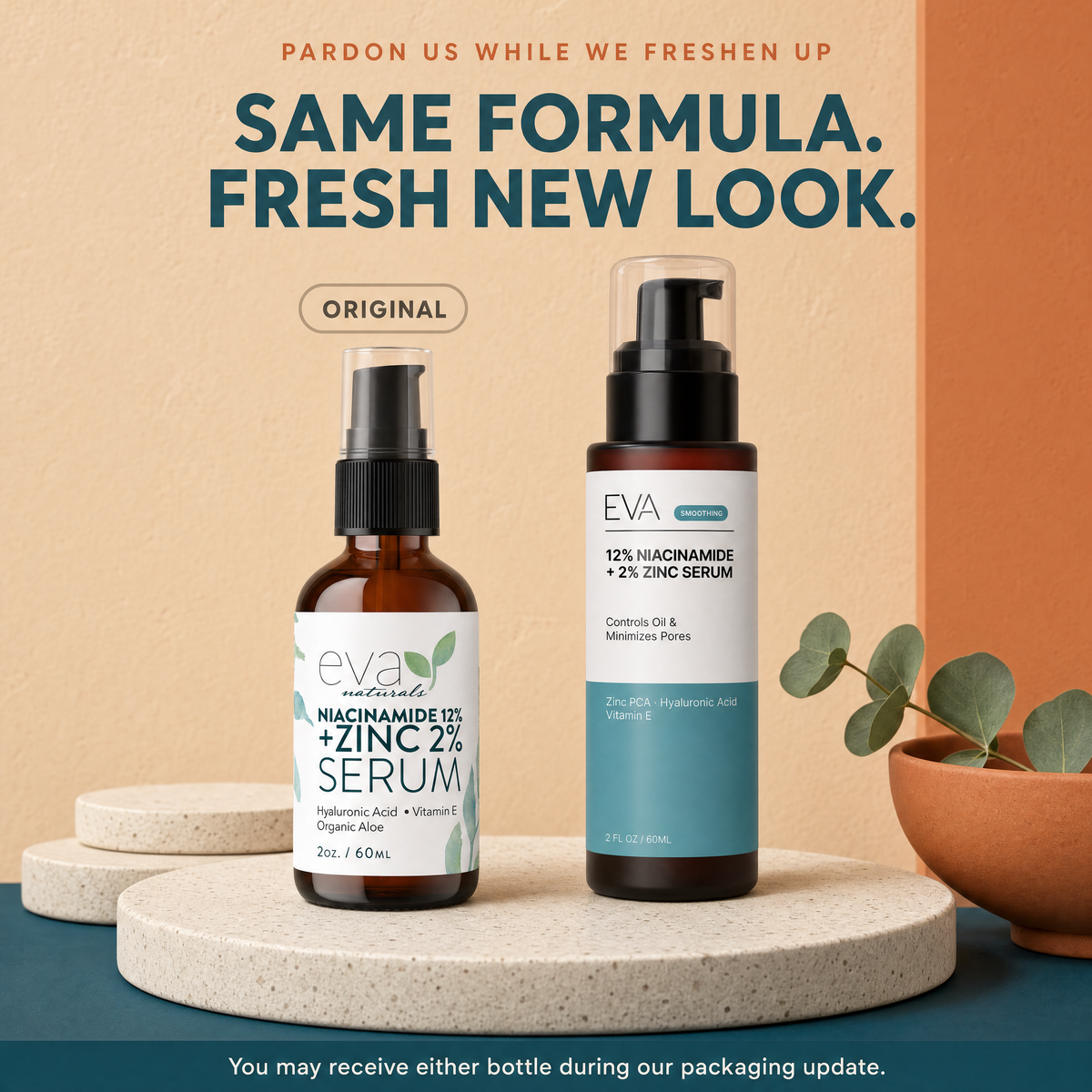 Niacinamide 12% + Zinc 2% Serum - 2oz