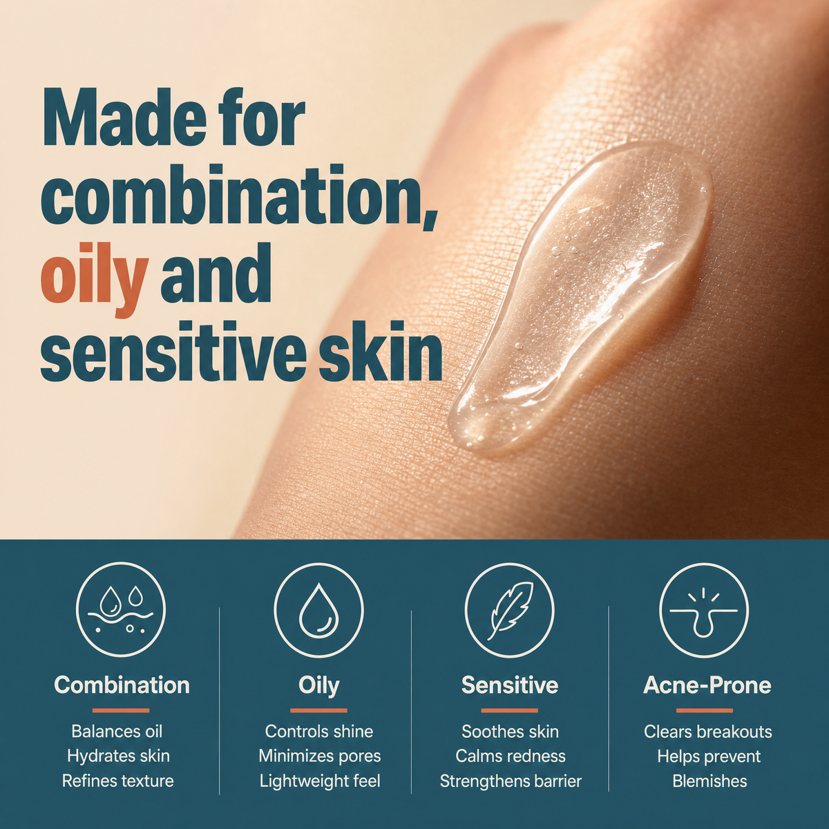 Niacinamide 12% + Zinc 2% Serum - 2oz