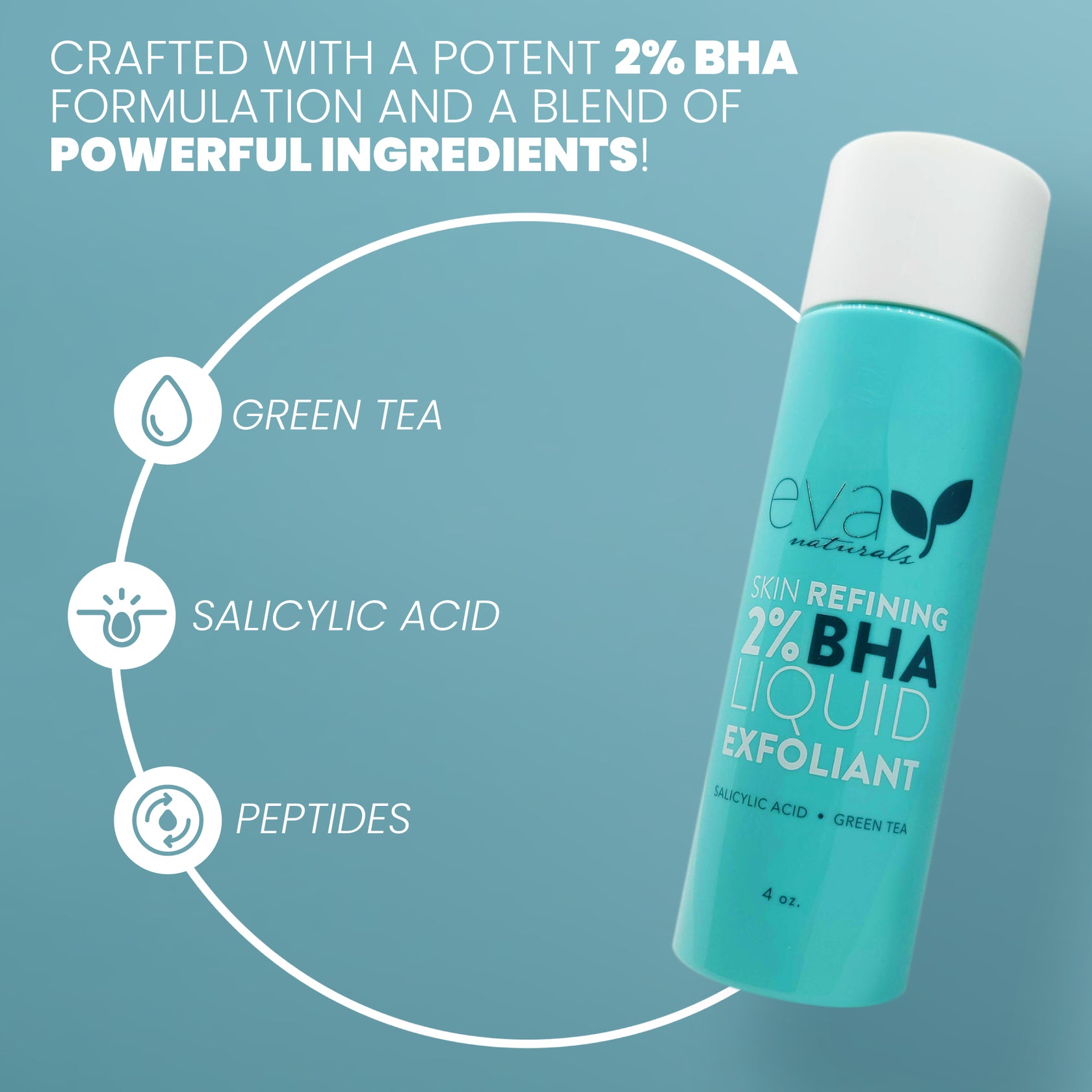 BHA Liquid Exfoliant Eva Naturals