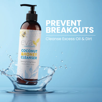 Coconut & Honey Hydrating Foaming Cleanser - 6oz