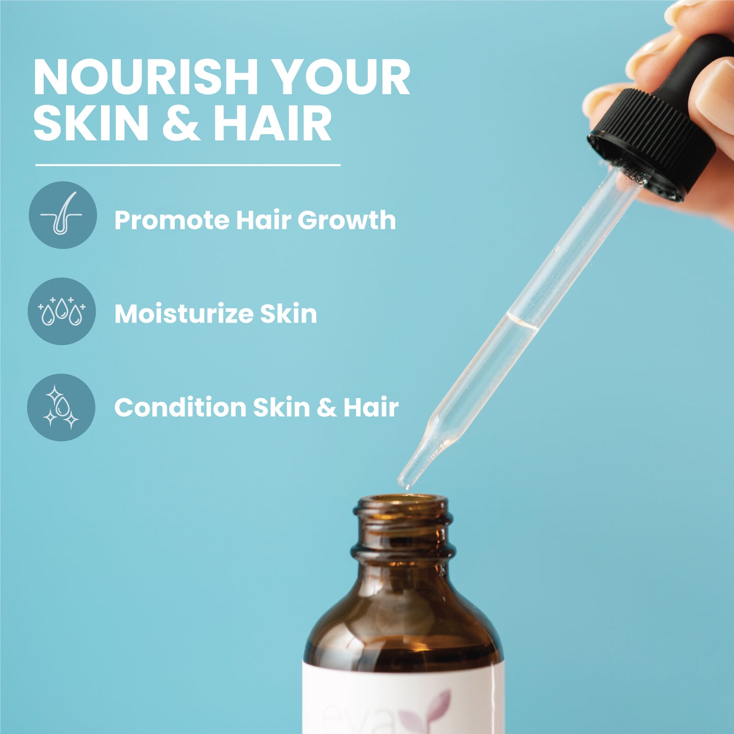 Organic Castor Oil For Skin, Hair & Nails - 2 oz