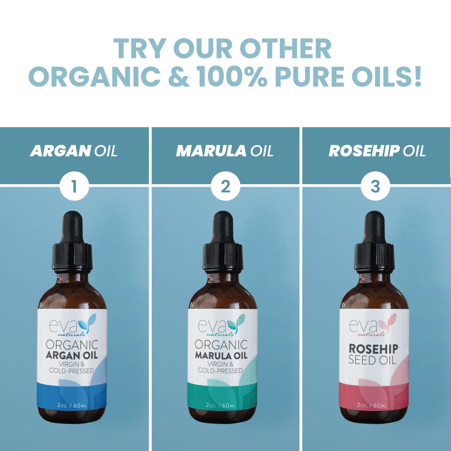 Organic Castor Oil For Skin, Hair & Nails - 2 oz