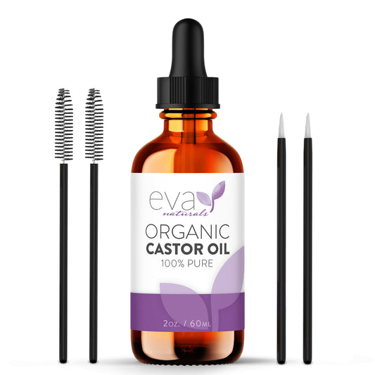 Organic Castor Oil For Skin, Hair & Nails - 2 oz