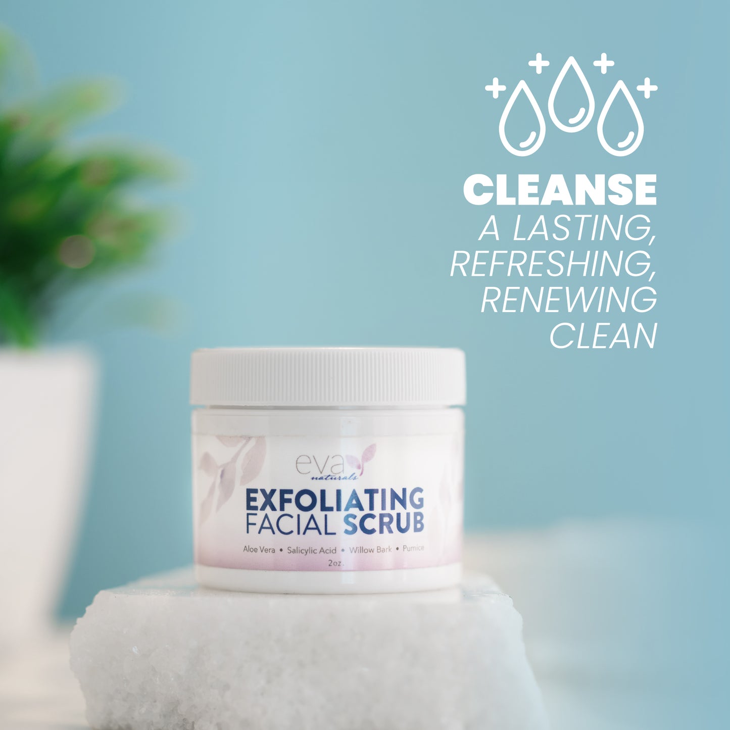 Exfoliating Facial Scrub - 2 oz