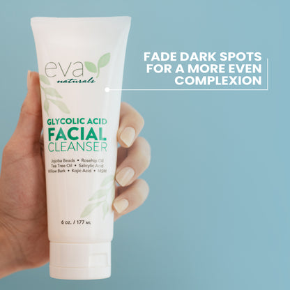 Glycolic Acid Face Wash & Cleanser - 6 oz