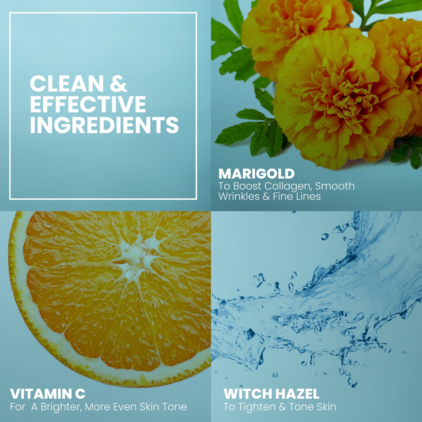 Hydrate and Brighten Bundle - Hyaluronic Acid Serum & Vitamin C Serum - 1 oz