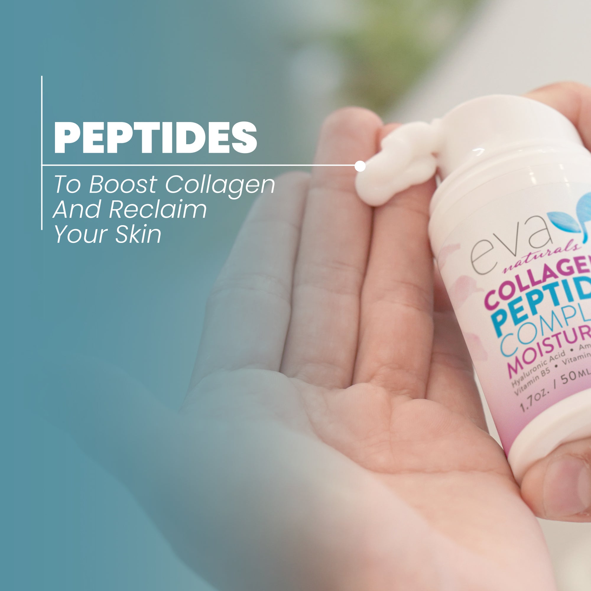 Peptide Complex Moisturizing Cream - 1.7oz – Eva Naturals