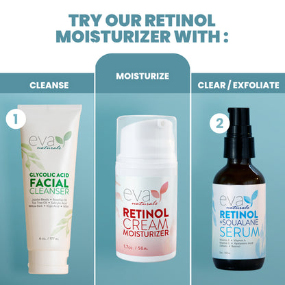 Retinol Cream Moisturizer - 1.7 oz