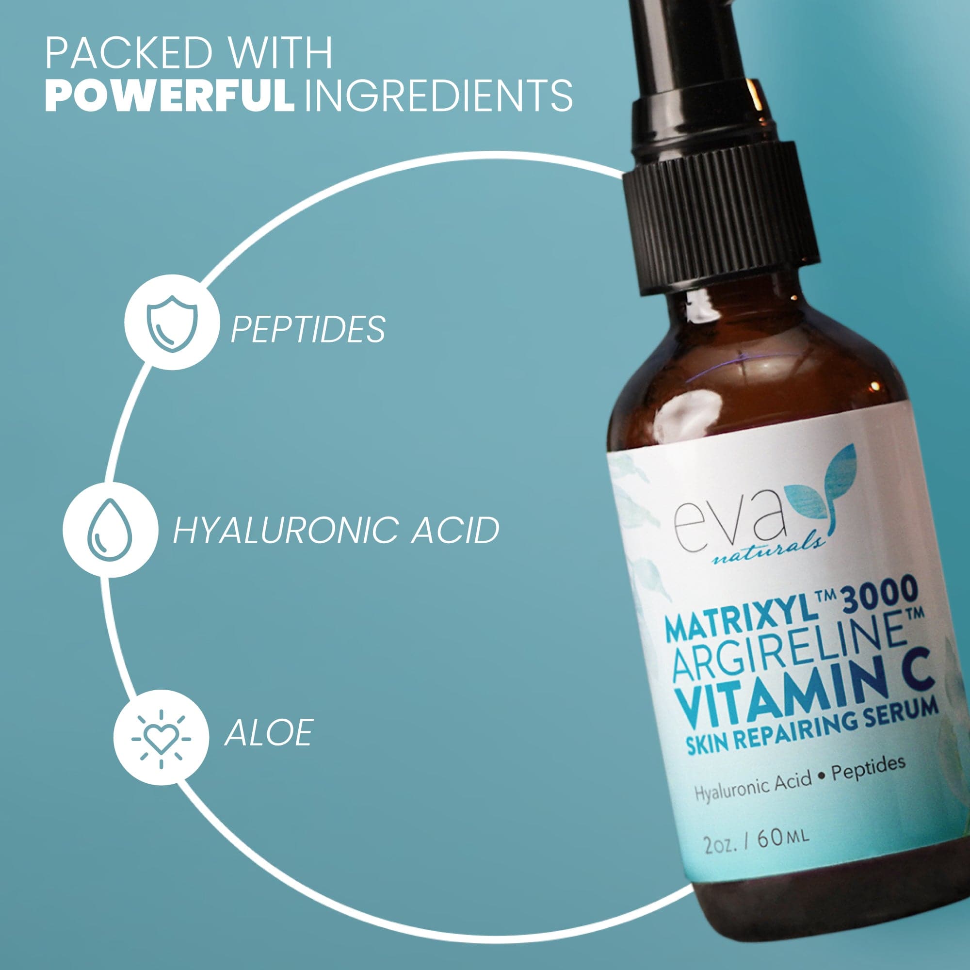 thumbnail interactive-video image 1 of Derma Clinicals Peptide Anti-Aging Cream With Matrixyl 3000, Argireline & Hyaluronic Acid (120ml) 1 of 6