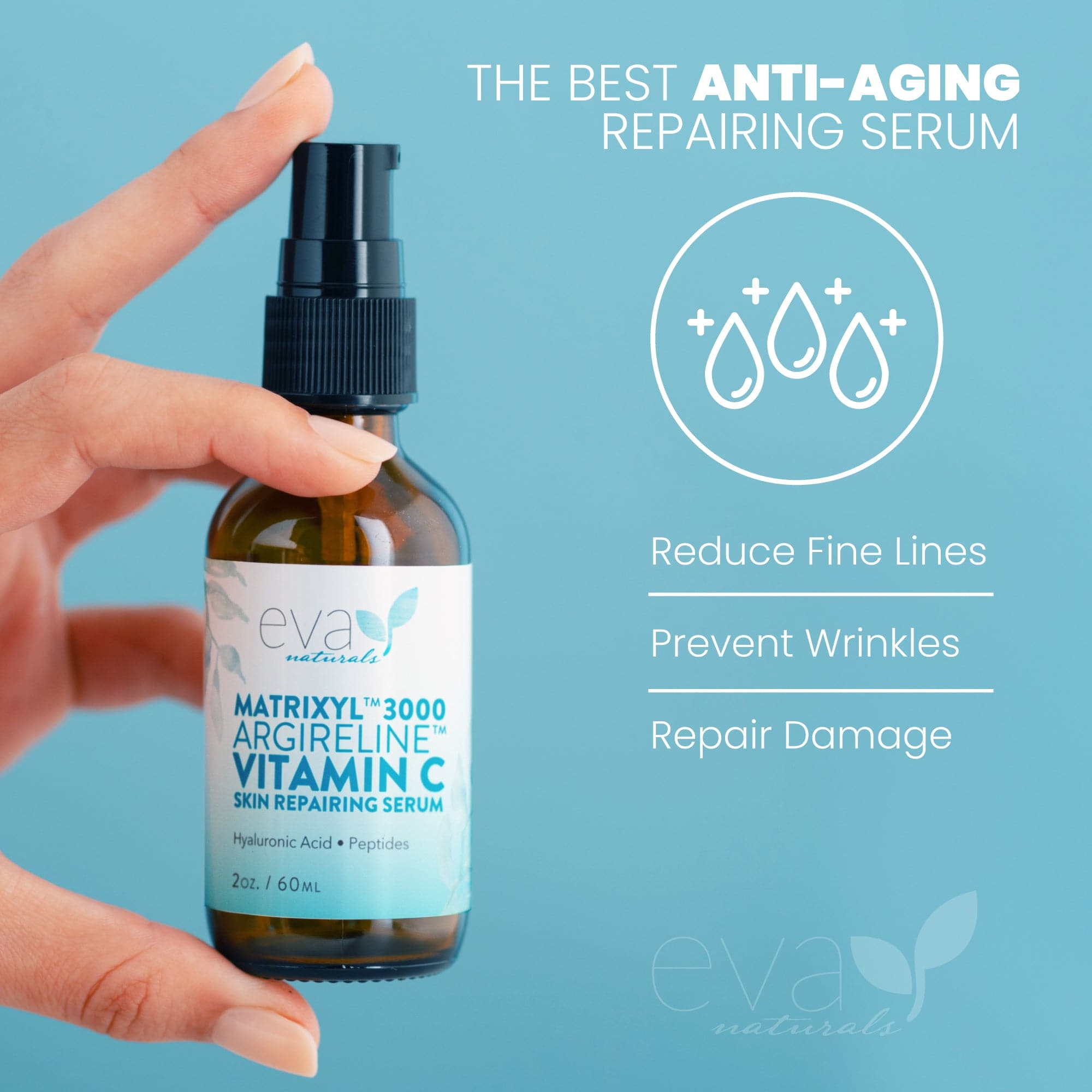 thumbnail image 2 of Derma Clinicals Peptide Anti-Aging Cream With Matrixyl 3000, Argireline & Hyaluronic Acid (120ml) 2 of 6