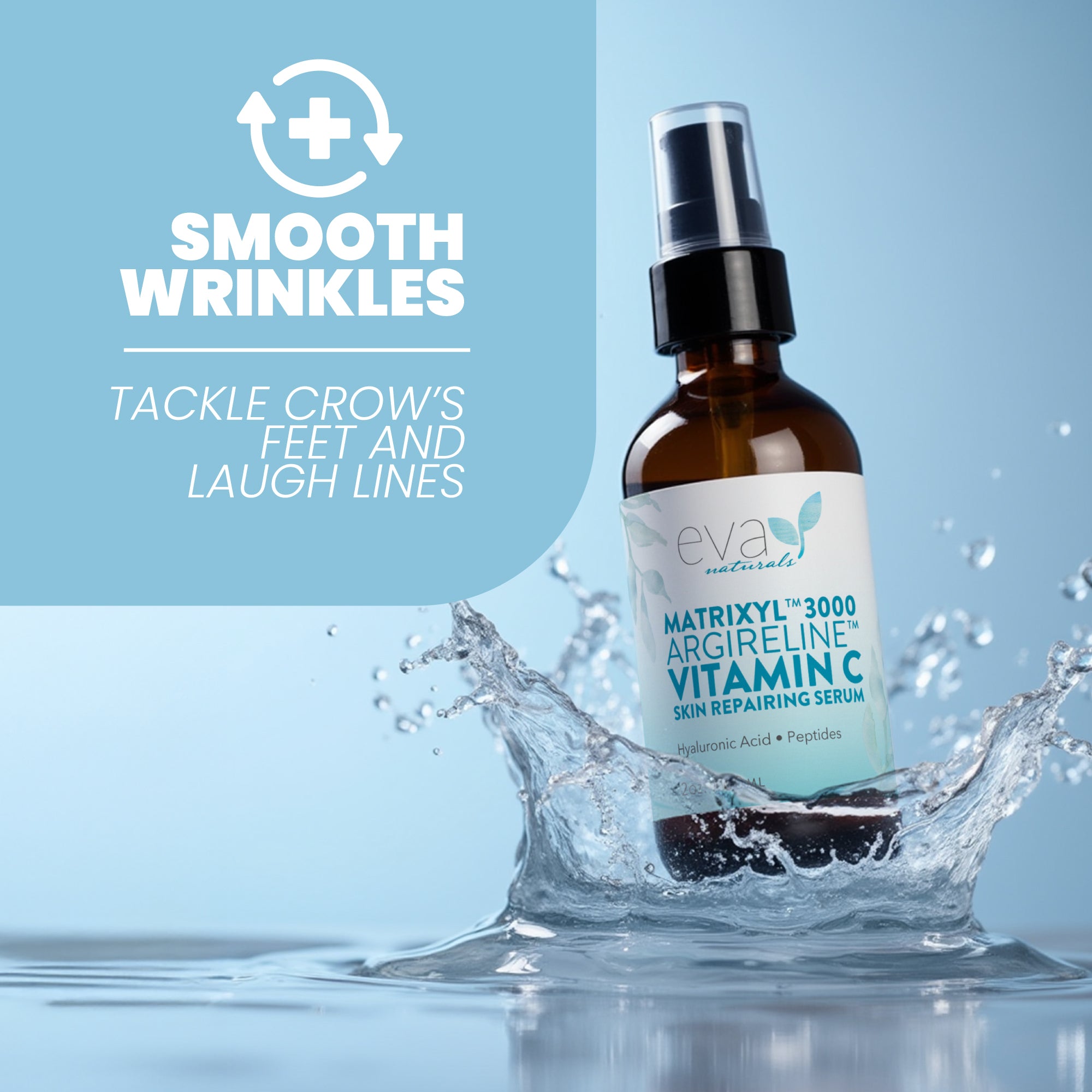 Matrixyl 3000 + Argireline Serum - 2oz – Eva Naturals