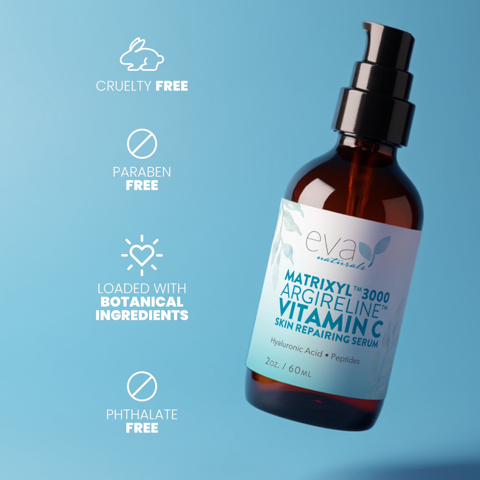 Matrixyl 3000 + Argireline Serum - 2oz – Eva Naturals