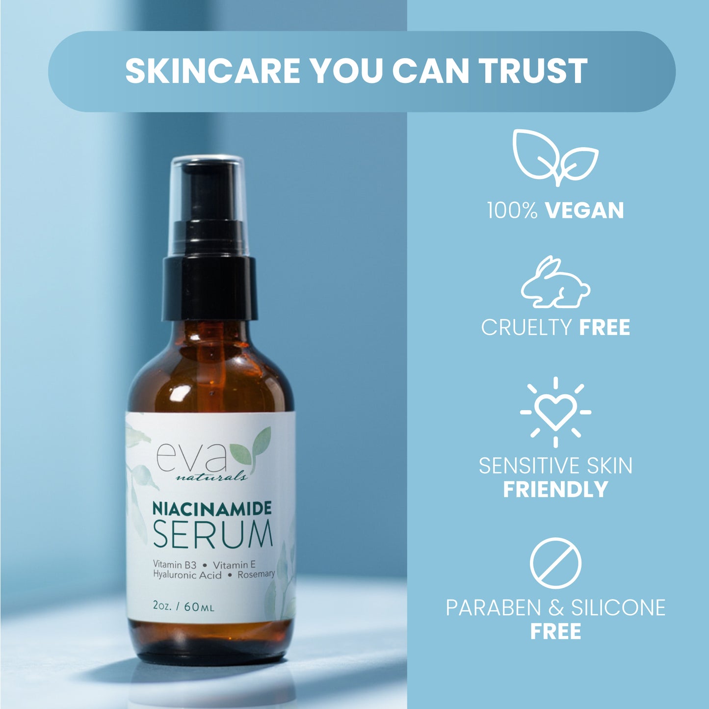 Niacinamide Vitamin B3 Serum - 2 oz