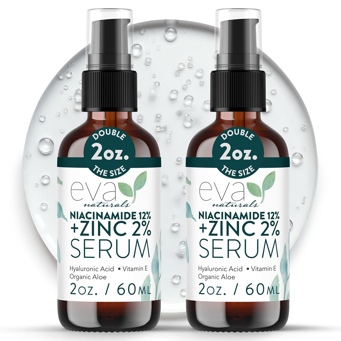 Niacinamide 12% + Zinc 2% Serum - 2oz