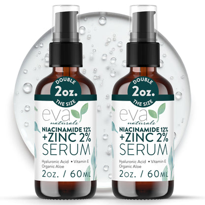 Niacinamide 12% + Zinc 2% Serum - 2oz