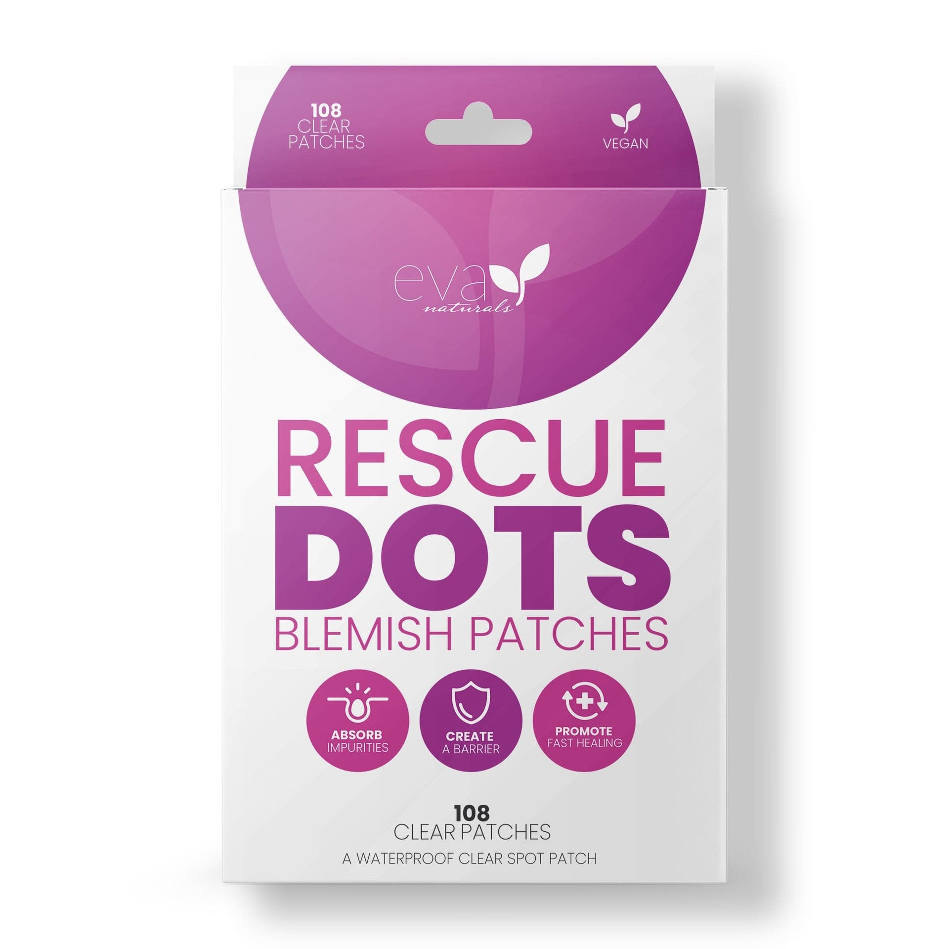 Get Clear Skin with Eva Naturals Rescue Dots - Try Now!