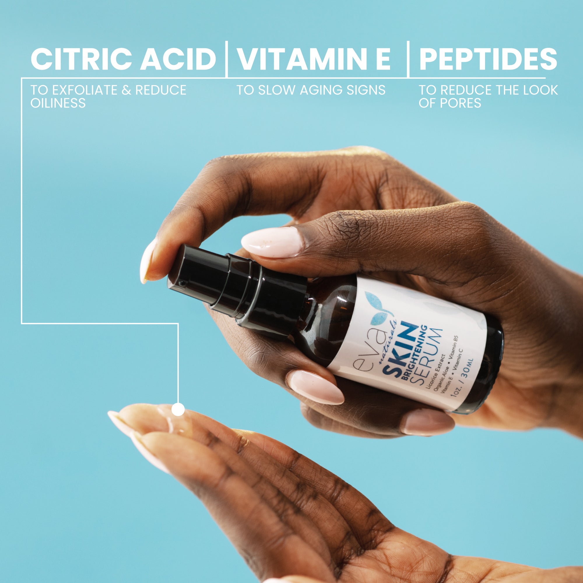 Skin Whitening & Brightening Serum with Licorice Extract | Eva