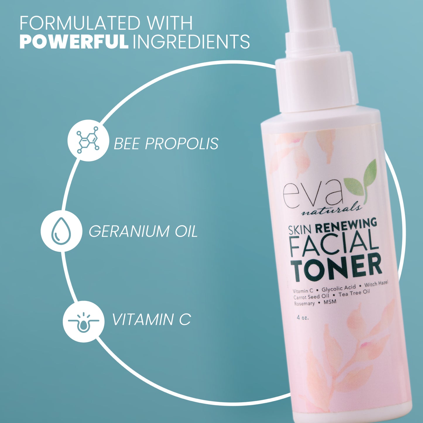 Skin Renewing Facial Toner - 4 oz
