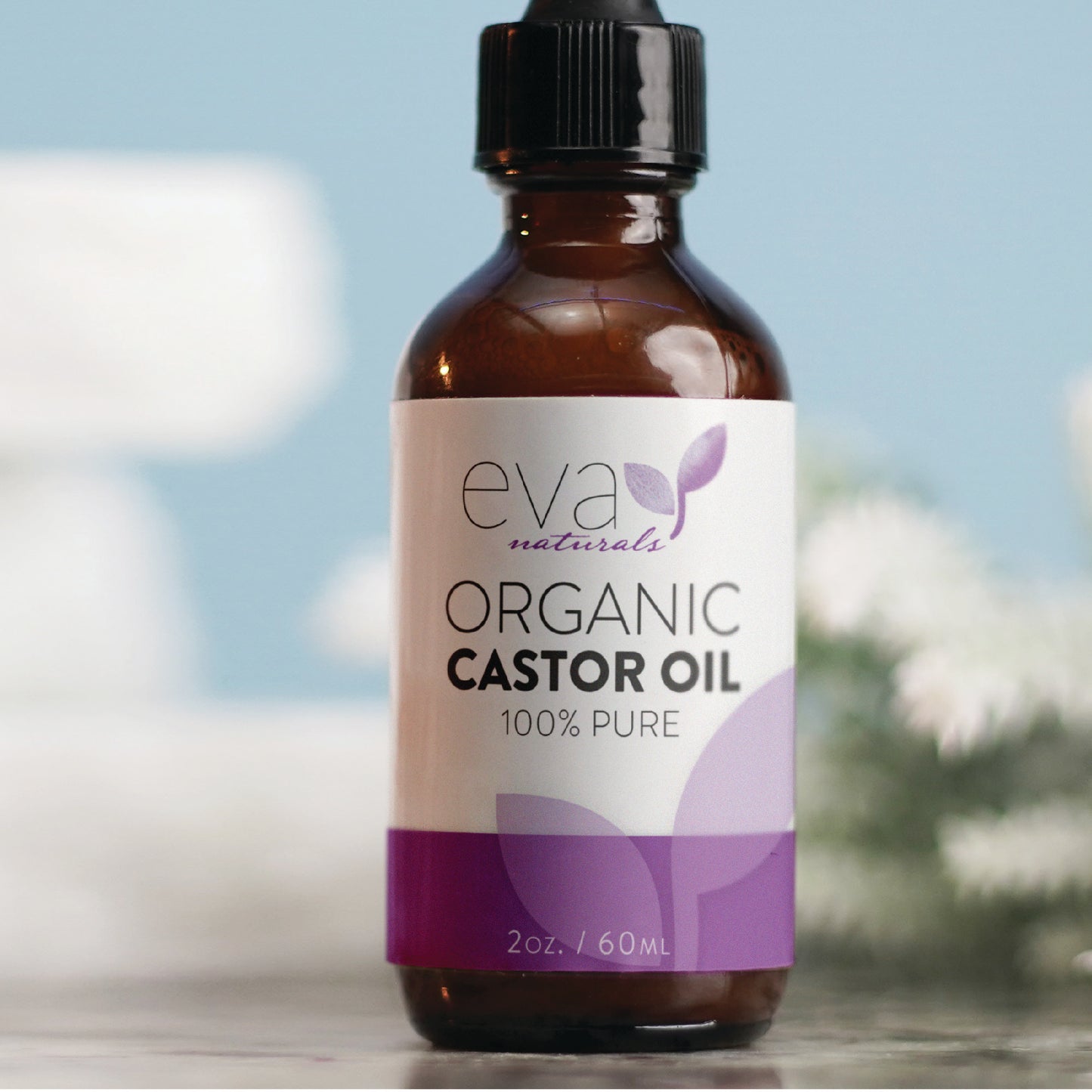 Organic Castor Oil For Skin, Hair & Nails - 2 oz