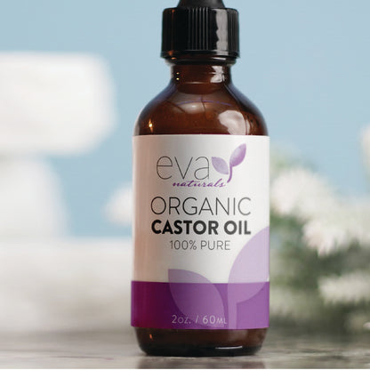 Organic Castor Oil For Skin, Hair & Nails - 2 oz