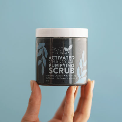 Activated Purifying Charcoal Scrub - 8 oz