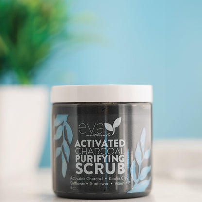 Activated Purifying Charcoal Scrub - 8 oz