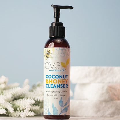 Coconut & Honey Hydrating Foaming Cleanser - 6oz