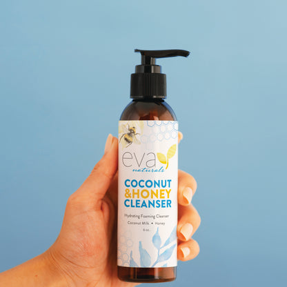 Coconut & Honey Hydrating Foaming Cleanser - 6oz