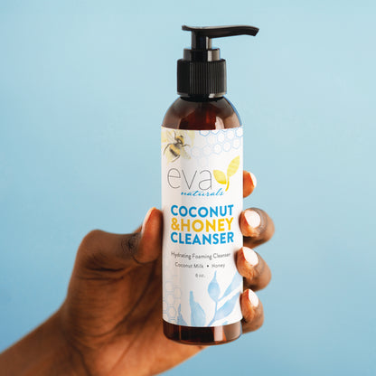 Coconut & Honey Hydrating Foaming Cleanser - 6oz