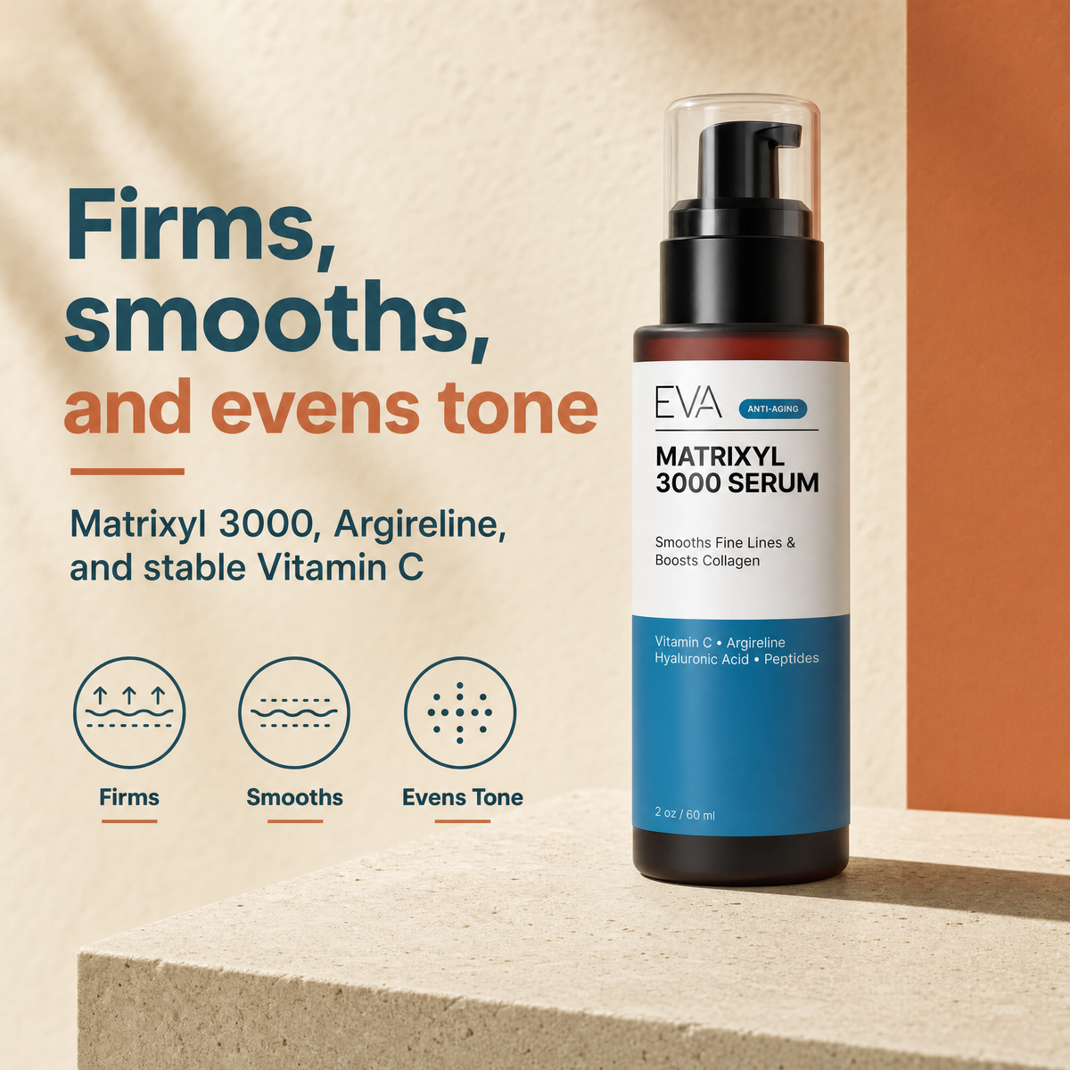 Matrixyl 3000 + Argireline Serum - 2oz
