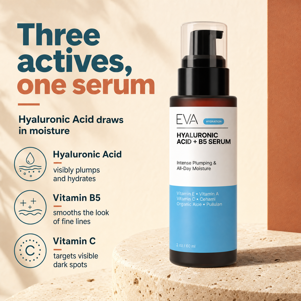 Hyaluronic Acid with Vitamin B5 Serum - 2oz