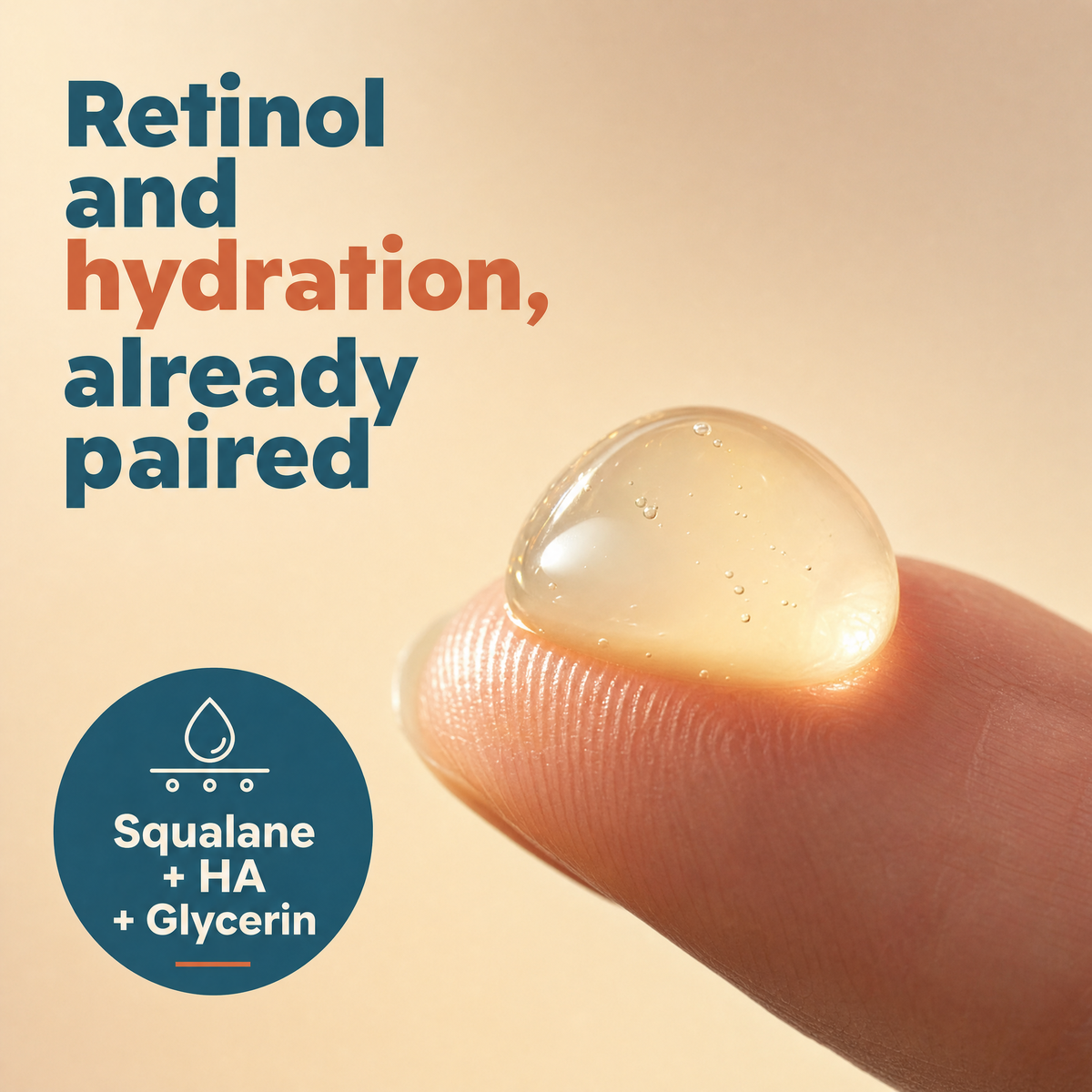 Retinol & Squalane Serum - 2oz