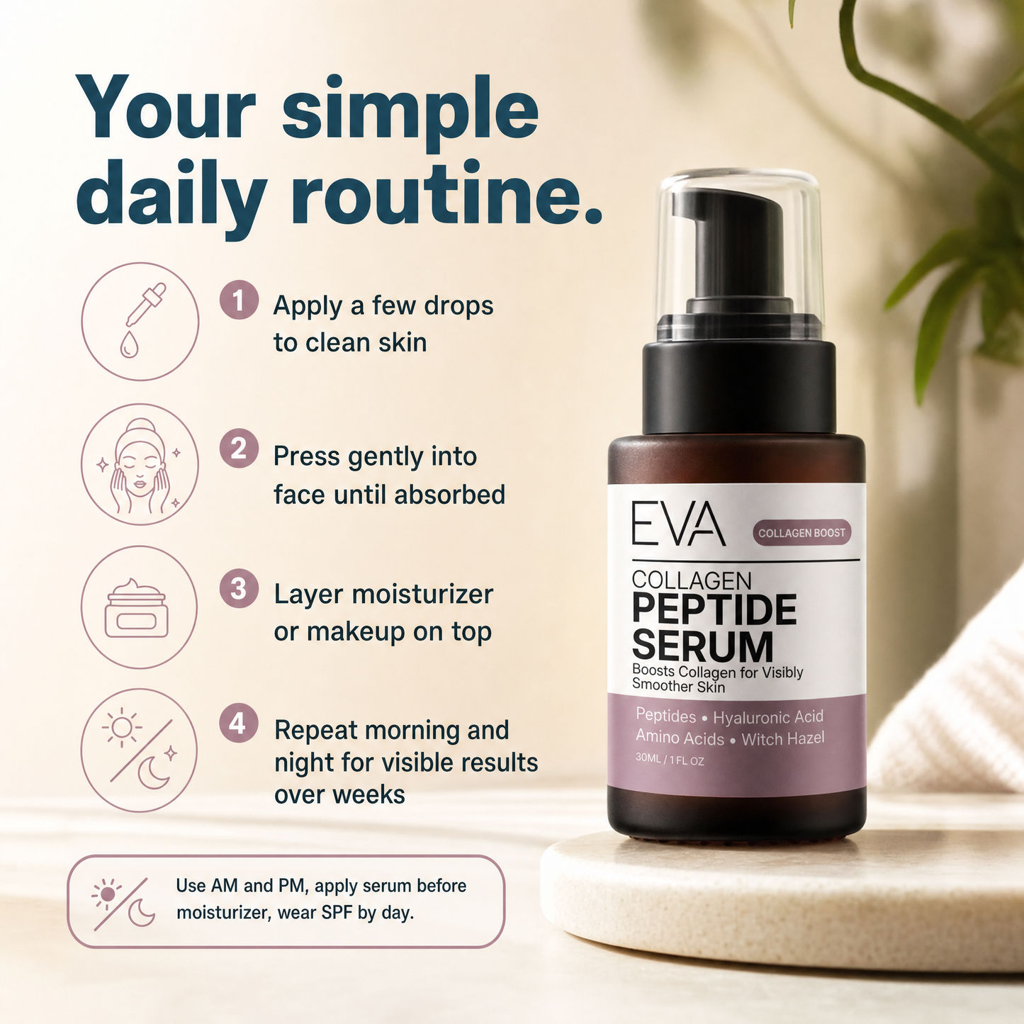 Collagen Stimulating Peptide Complex Serum - 2 oz