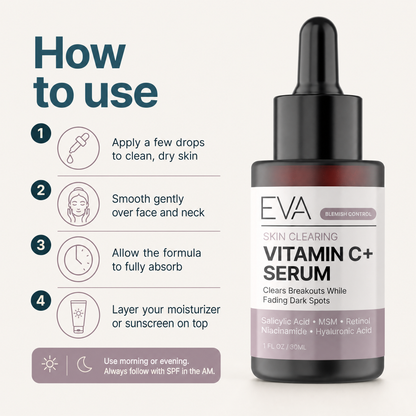 Vitamin C Plus Skin Clearing Serum - 1oz